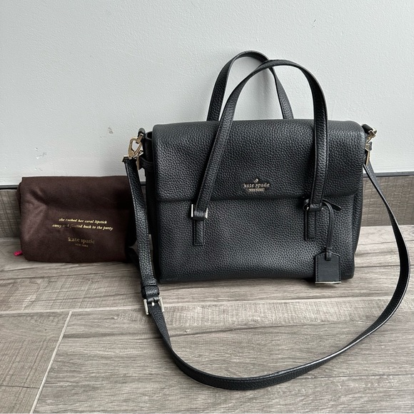 Kate Spade Holden Street Small Leslie Tote in black leather - Picture 5 of 14